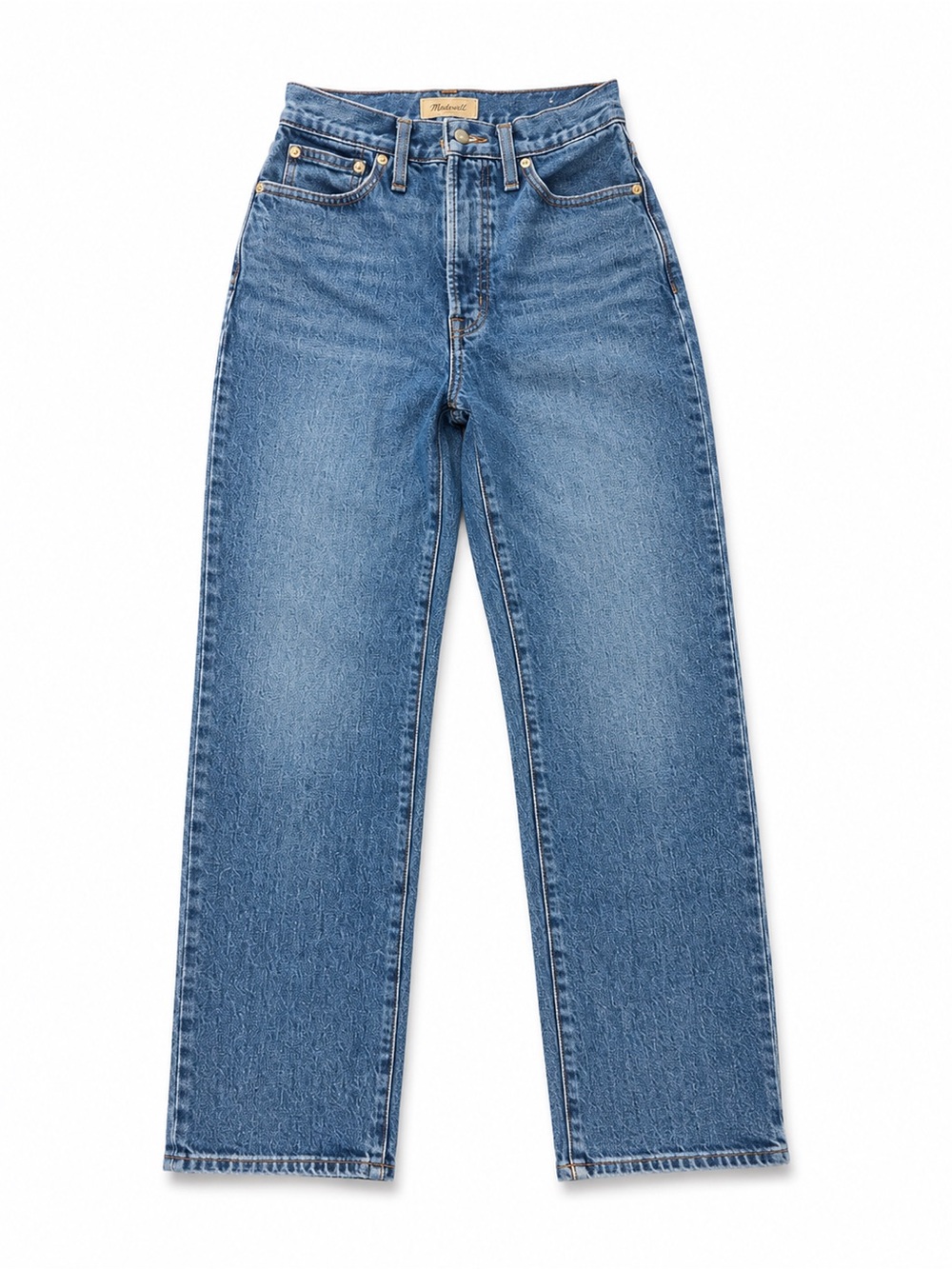 Madewell The Perfect Vintage Straight Jeans Women’s Size 23 Medium Wash